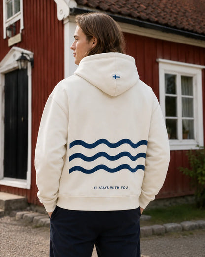 Ekenäs Finland Hoodie — With the waves
