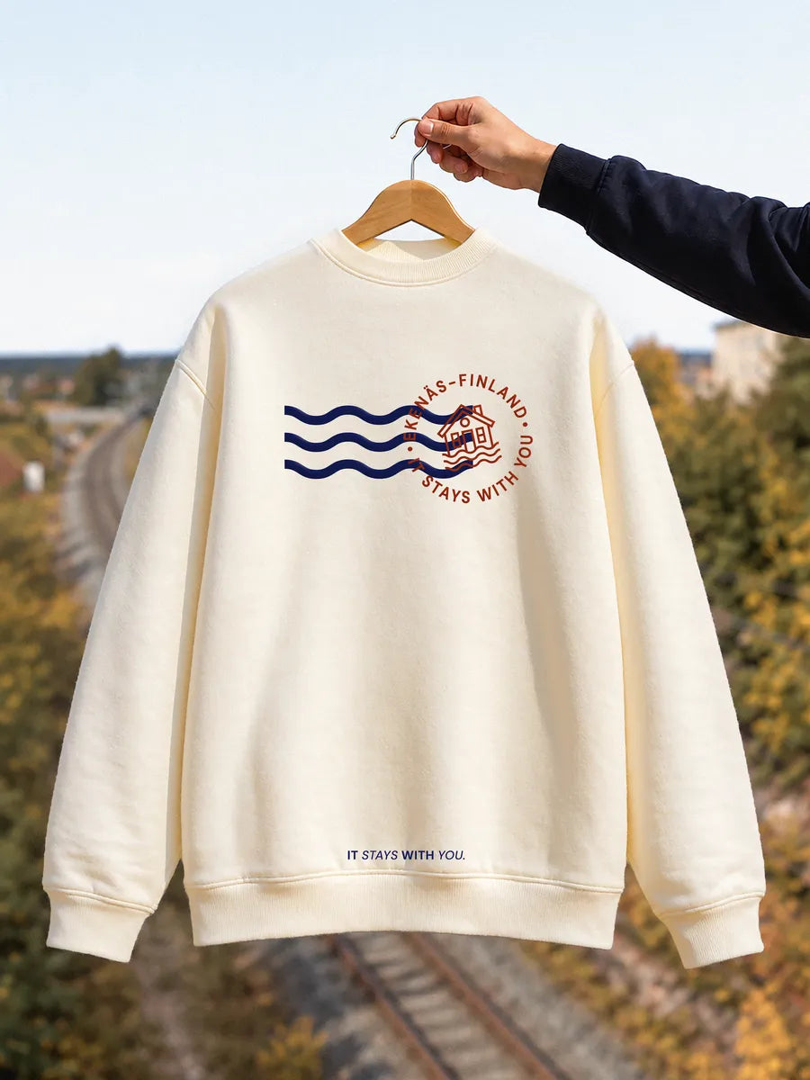 Ekenäs at the Collar Sweatshirt — The collar back